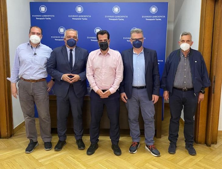 ΔΕΛΤΙΟ ΤΥΠΟΥ: ΣΥΝΑΝΤΗΣΗ ΔΣ ΙΣΗ ΜΕ ΥΠΟΥΡΓΟ ΥΓΕΙΑΣ