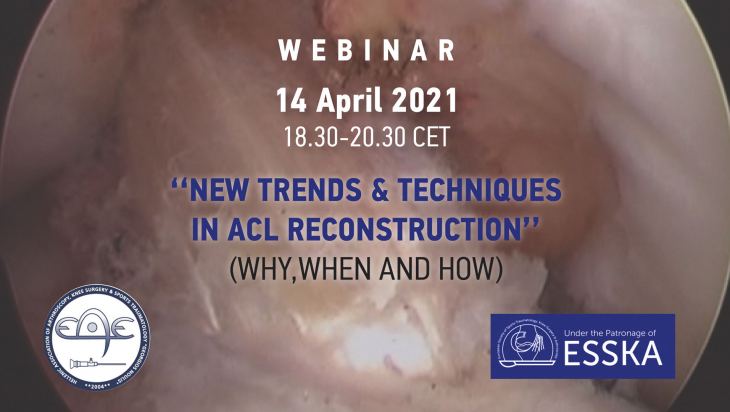 Webinar Συνδεσμοπλαστικής Προσθίου Χιαστού