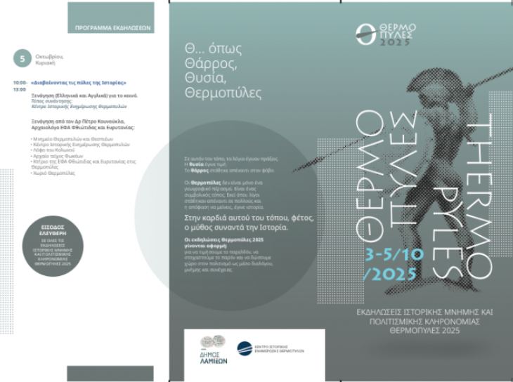 ΠΡΟΣΚΛΗΣΗ ΘΕΡΜΟΠΥΛΕΣ 2025