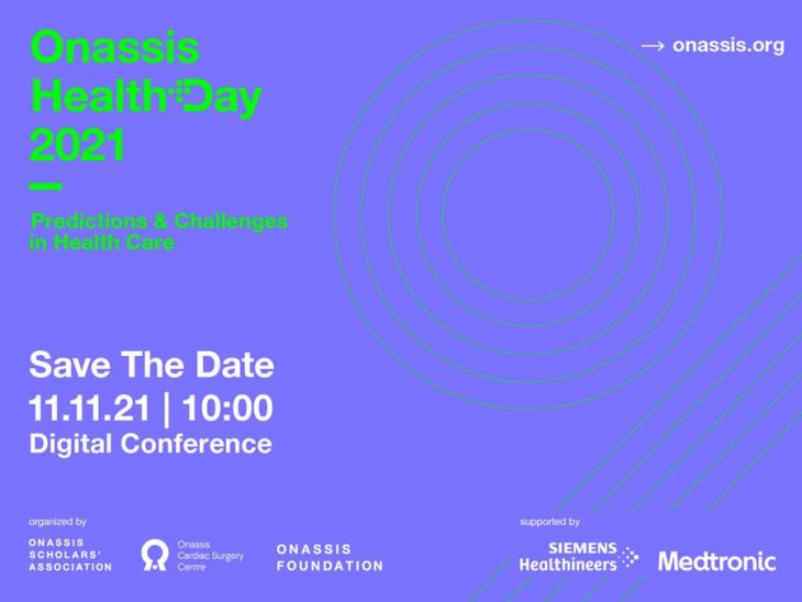 Save the Date 11.11.21 | Onassis Health Day 2021